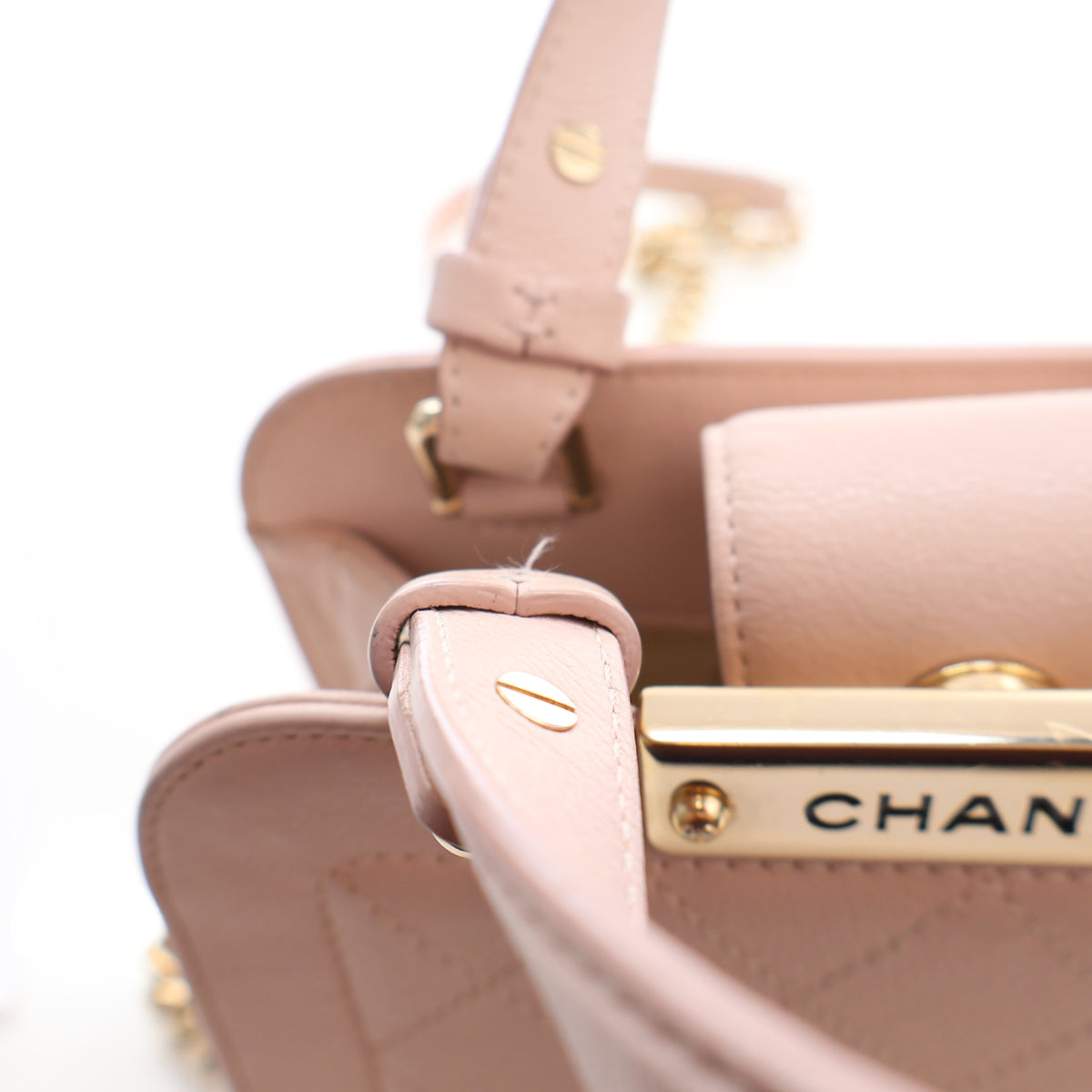 Chanel Mini Calfskin Label Click Shopper Tote, photo 18 of 20