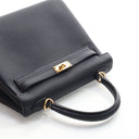 Hermes Noir Togo Kelly 25