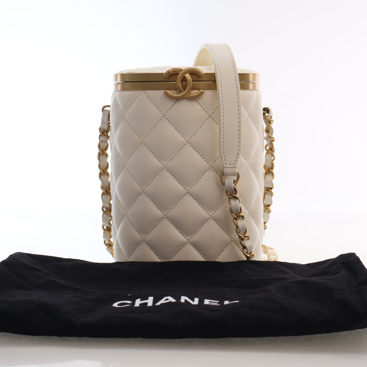 Chanel Small Lambskin Crown Box Bag, photo 18 of 18