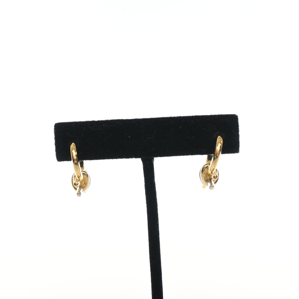 Bottega Veneta Knot Earrings