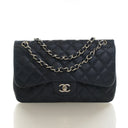 Chanel Jumbo Caviar Classic...