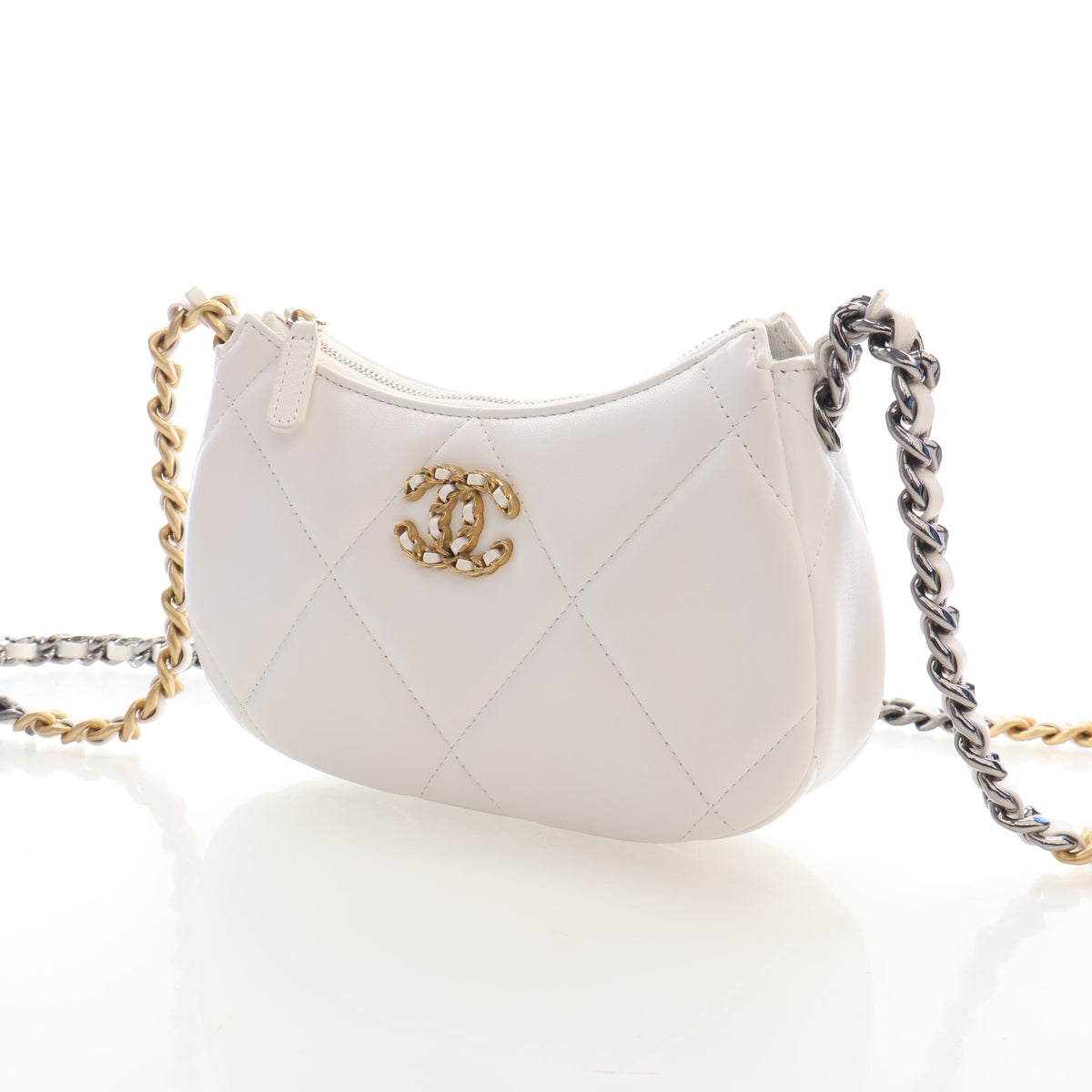 Chanel Small Lambskin 19 Hobo, photo 3 of 16