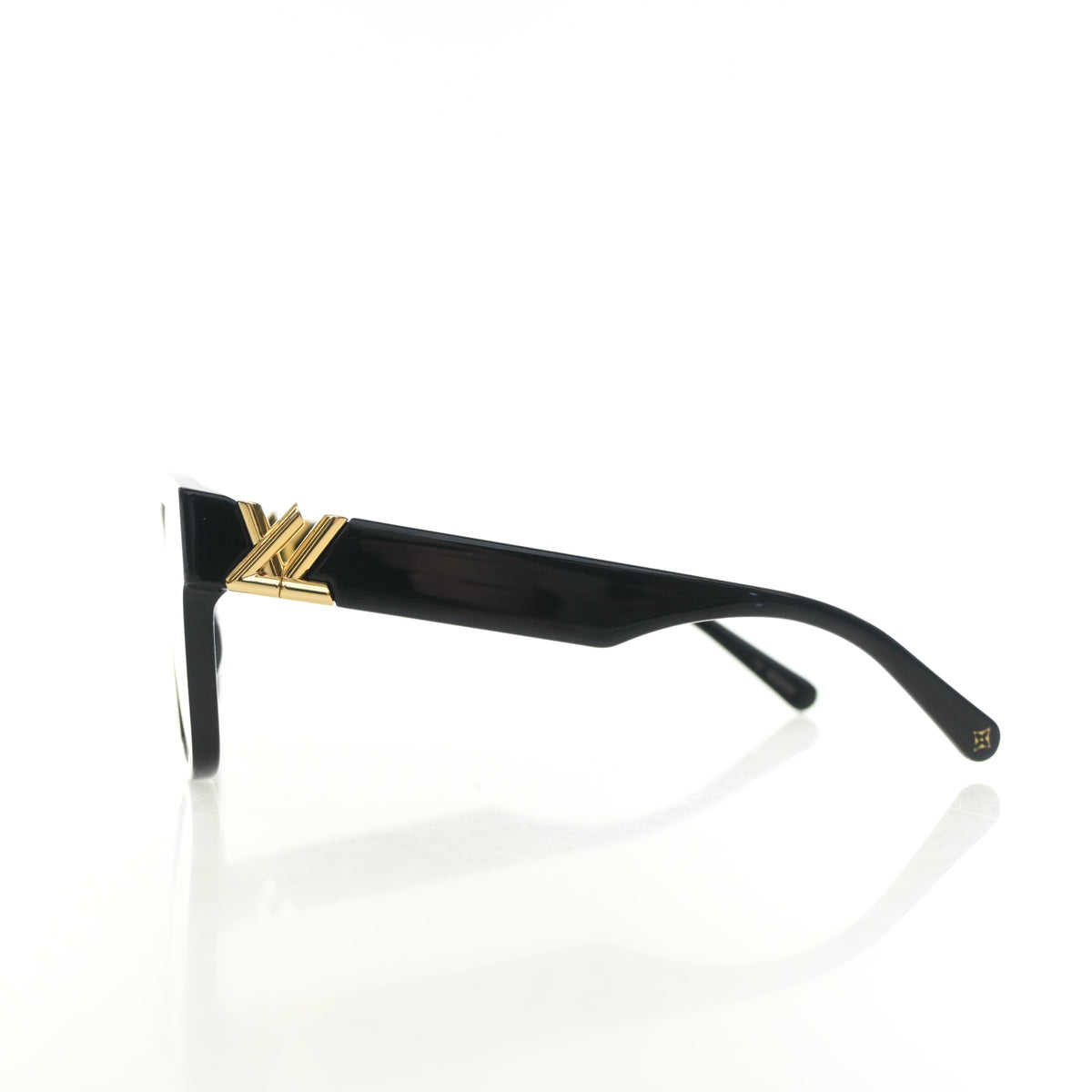 Pre-Owned Louis Vuitton Sunglasses Lv-go14 Square, side profile