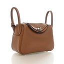 Hermes Gold Clemence Mini L...