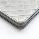 Chanel Calfskin Metallic Qu...