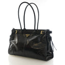 Prada Antiqued Leather Bonnie