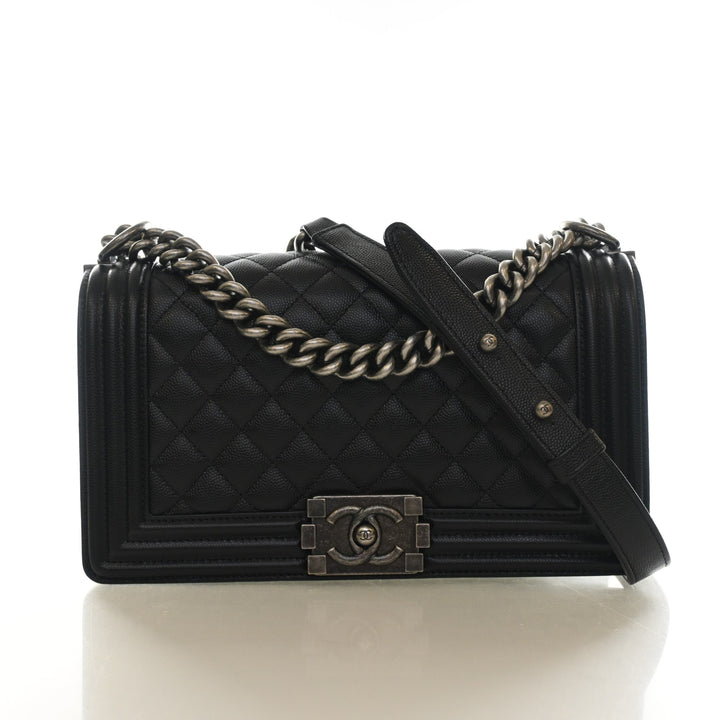 Chanel Medium Caviar Boy Bag