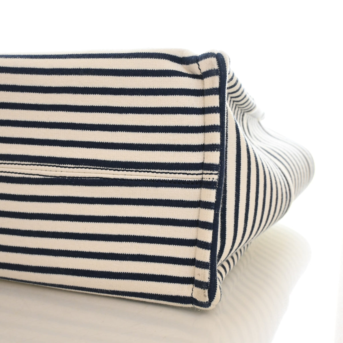 Pre-Owned Celine Triomphe Large Mixed Fibres Cabas Tote, base and feet view, photo 8 of 18