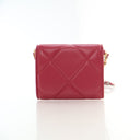 Chanel Red Lambskin 19 Card...