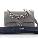 Chanel Calfskin Elegant Cha...