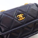 Chanel Lambskin Mini Button...