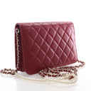 Chanel Lambskin Pearl Walle...