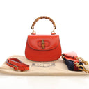 Gucci Mini Calfskin Bamboo ...