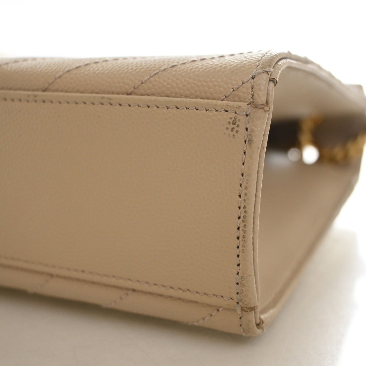 Saint Laurent Large Calfskin Envelope Flap Bag, photo 13 of 15