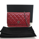 Chanel Patent Wallet On Cha...