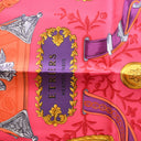 Hermes Etriers Silk Scarf 90