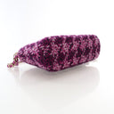 Chanel Purple Tweed Houndst...