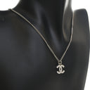 Chanel Crystal CC Logo Pend...