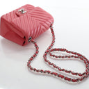 Chanel Mini Lambskin Chevro...