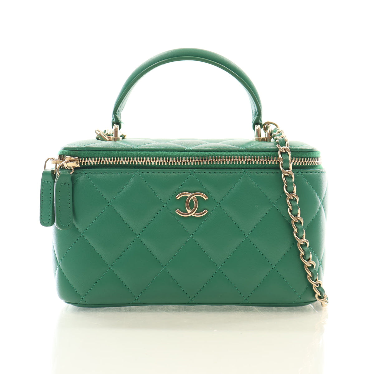 Chanel Lambskin Top Handle Vanity Case, photo 1 of 16