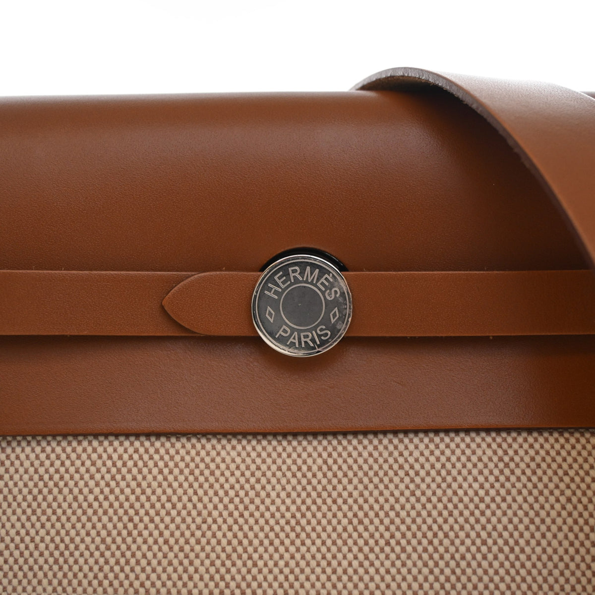 Hermes Naturel-Sabel Toile Mini Herbag Zip 20, photo 4 of 13