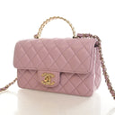 Chanel Mini Lambskin Rectan...