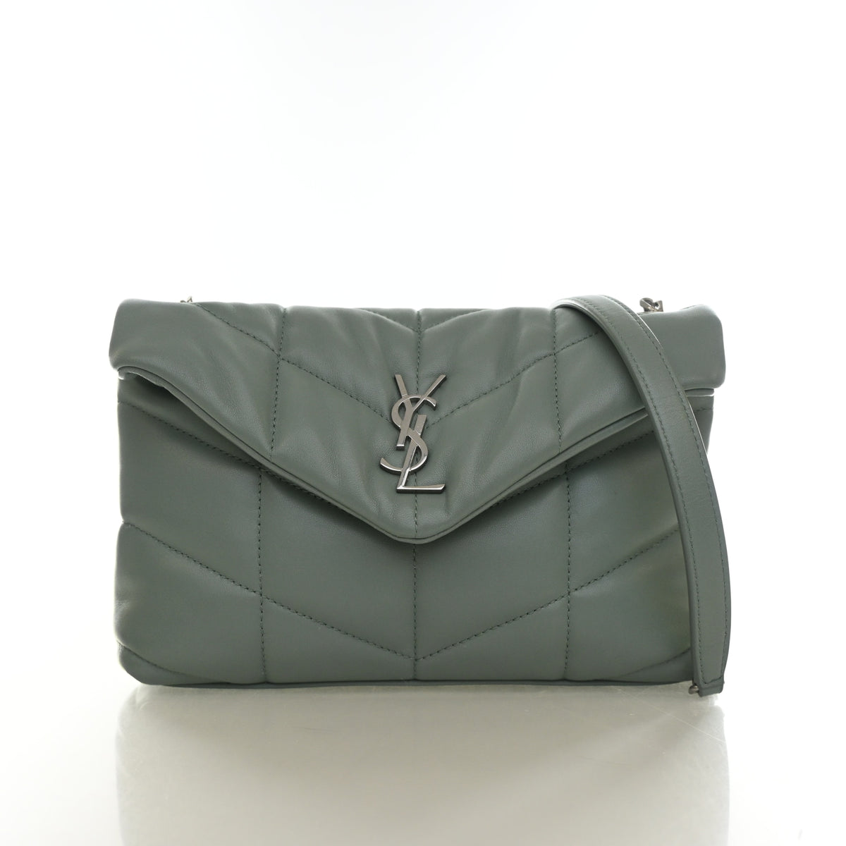 Saint Laurent Toy Lambskin Loulou Puffer, photo 1 of 14