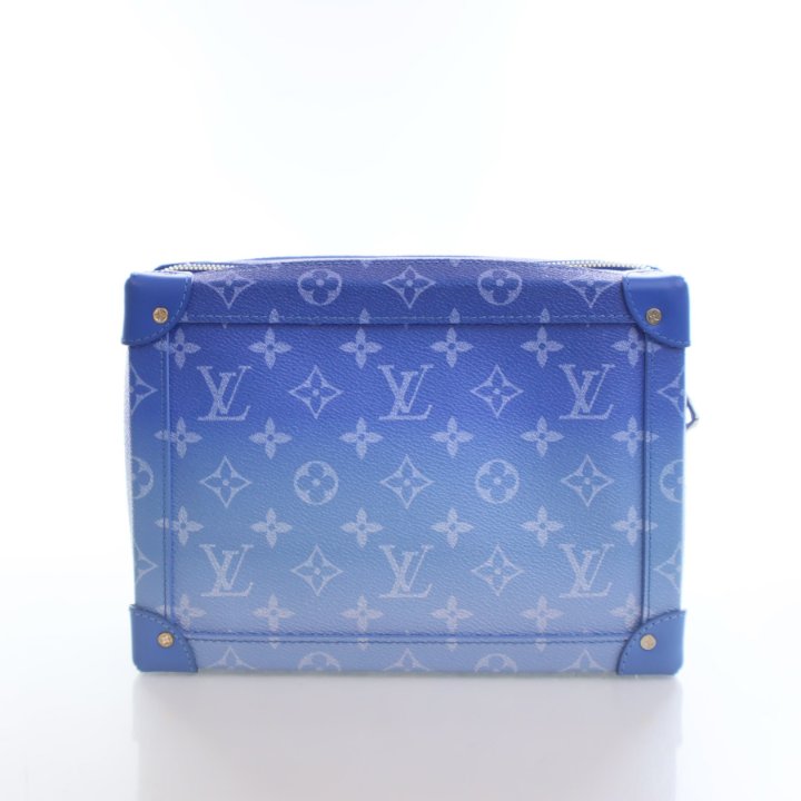 Pre-Owned Louis Vuitton Trunk Monogram Clouds Soft Messenger, base and feet view, photo 11 of 17