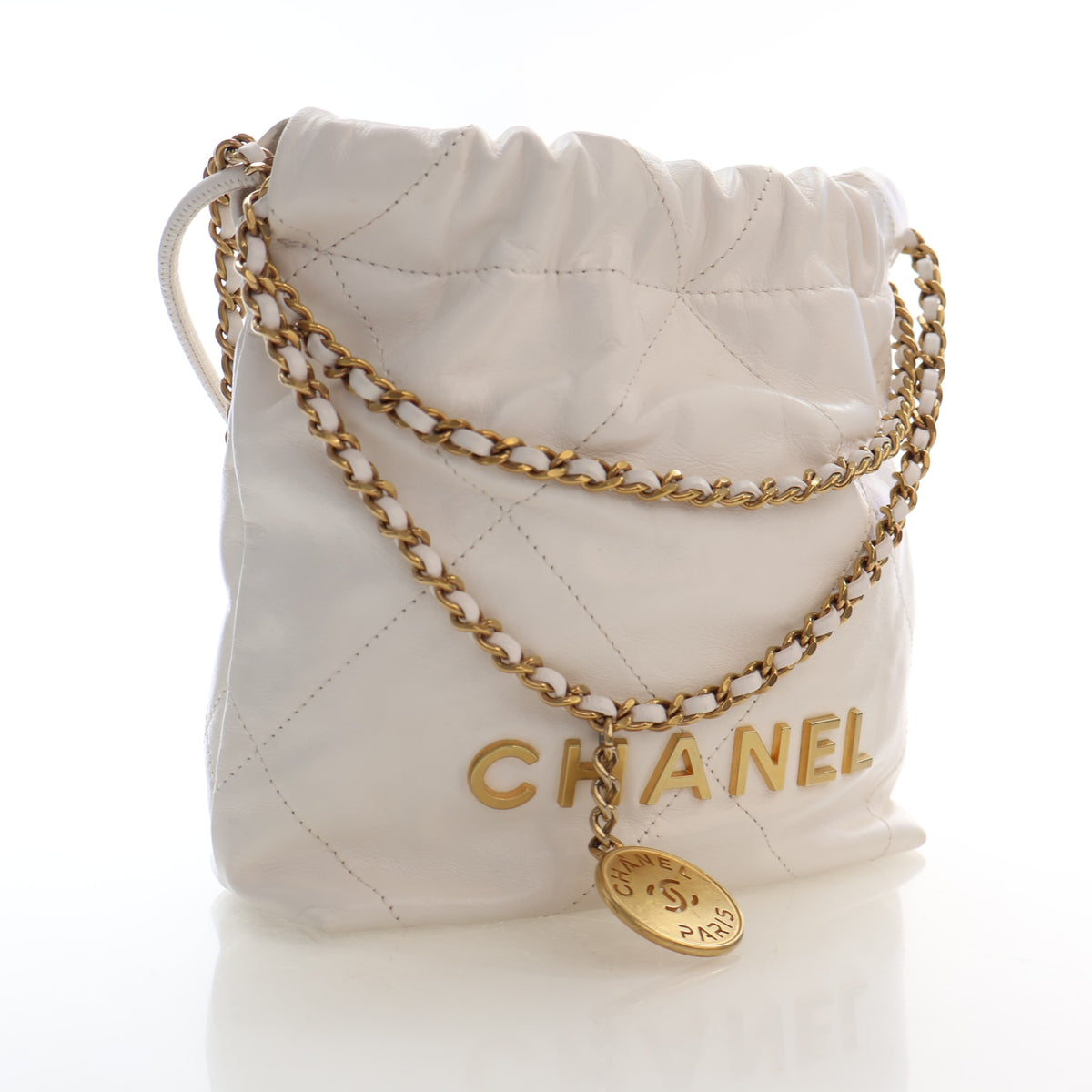 Chanel Mini Calfskin 22 Hobo, photo 2 of 18
