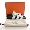 Hermes Chypre Sandals Sz 38.5