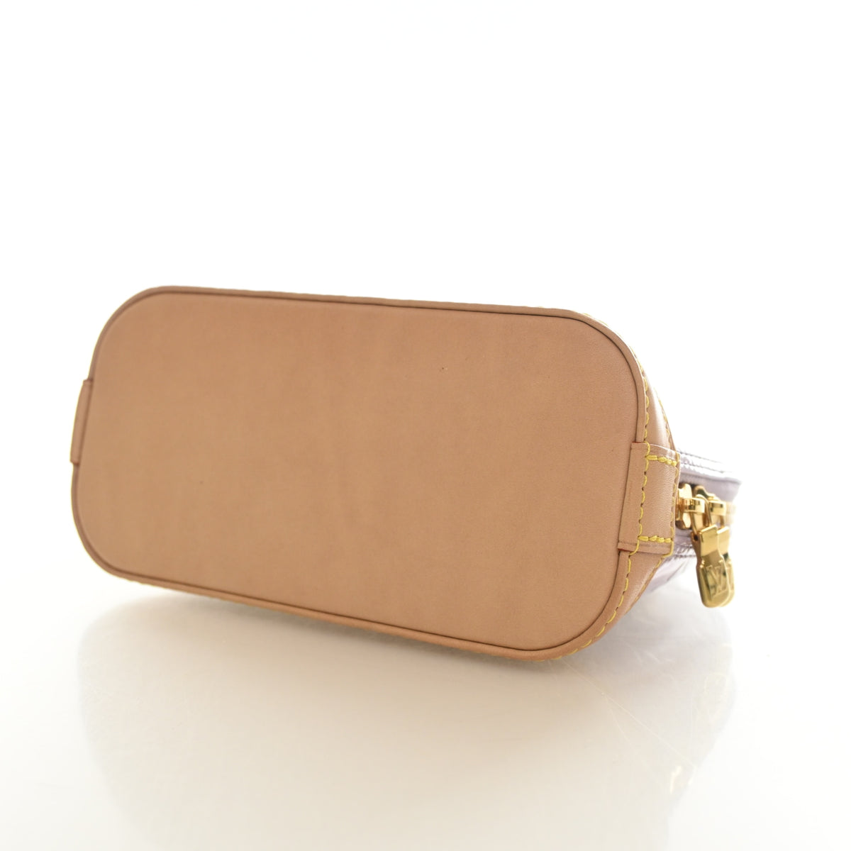 Pre-Owned Louis Vuitton Alma Nano Monogram Vernis, base view