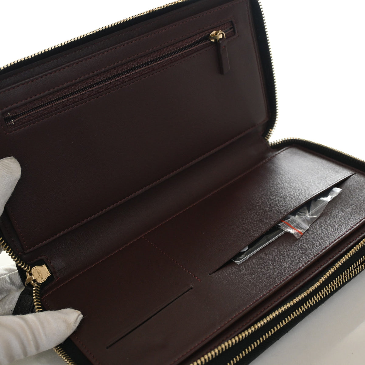 Chanel Lambskin Zip Around Clutch, photo 12 of 14