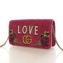 Gucci Mini Velvet GG Matela...
