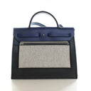 Hermes Noir Toile Herbag Zi...
