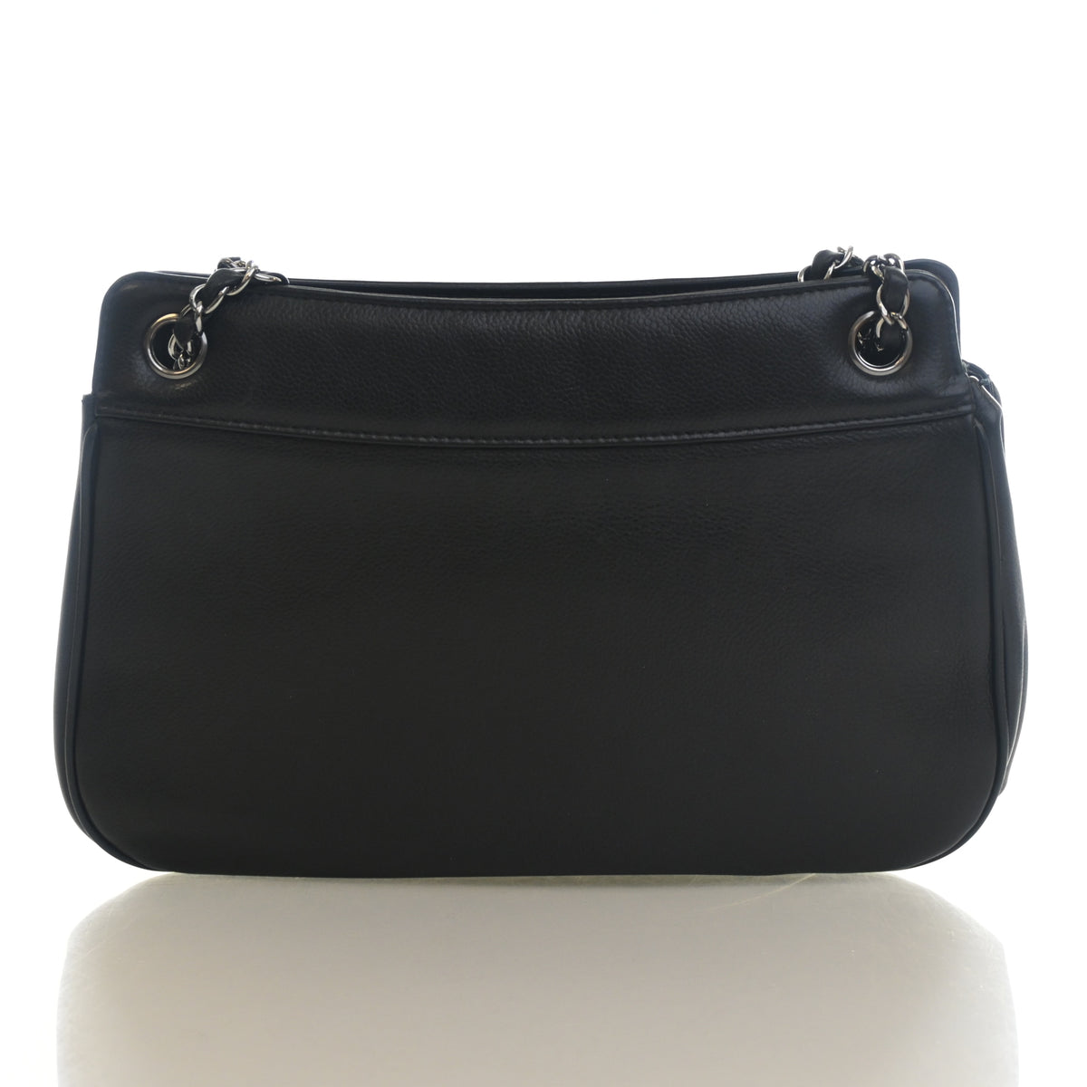 Chanel Vintage Calfskin Mademoiselle Lock Shoulder Bag, photo 11 of 15