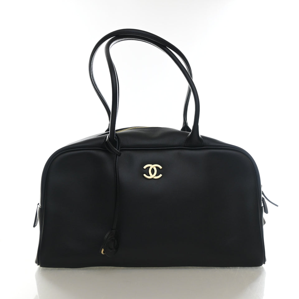 Chanel Large Calfskin Perfect Bowling Bag