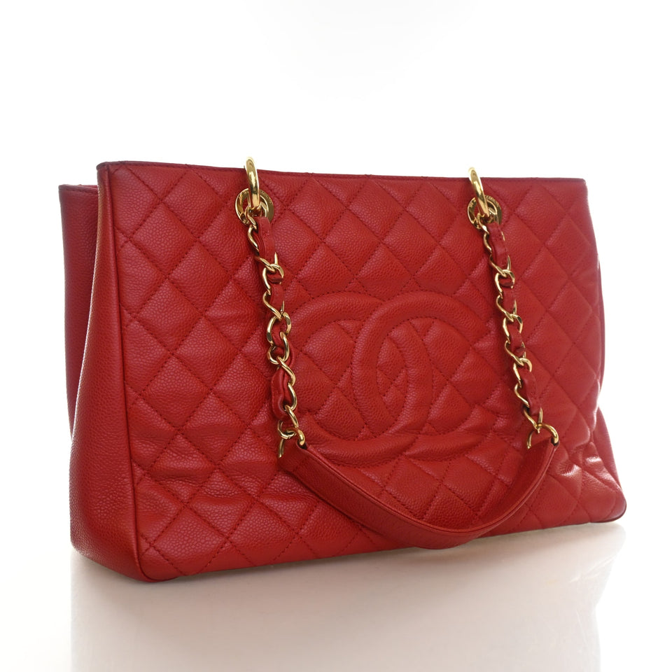 Chanel Caviar Grand Shopping Tote