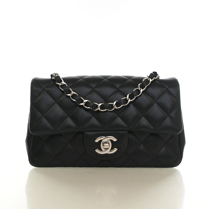 Chanel Mini Lambskin Rectangular Classic Flap Bag