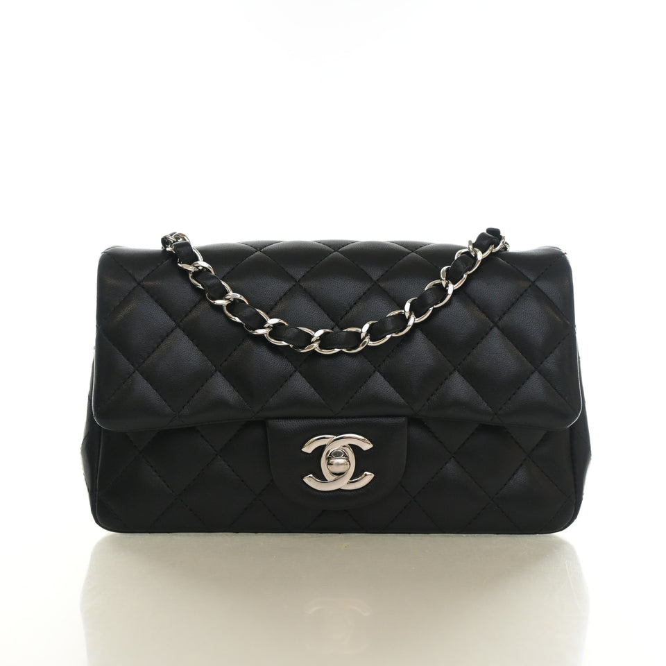 Chanel Mini Lambskin Rectangular Classic Flap Bag