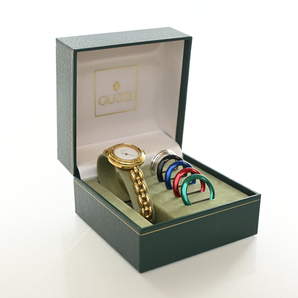 Gucci Rice Link Interchangeable Bezel Quartz Watch 26mm, photo 4 of 12