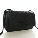 Chanel Calfskin Filigree Fl...