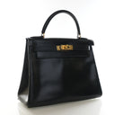 Hermes Vintage Noir Box Cal...