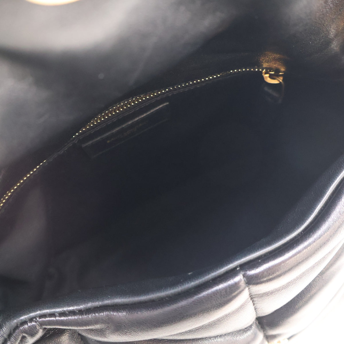 Saint Laurent Small Lambskin Loulou Puffer, photo 14 of 16