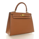 Hermes Gold Epsom Sellier K...