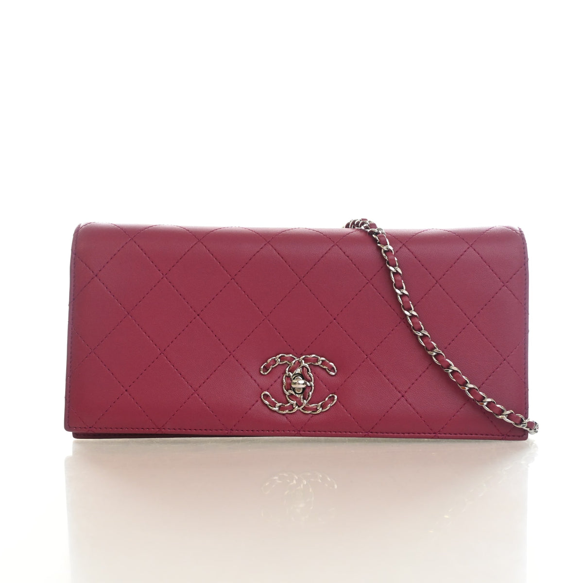 Chanel Lambskin Clutch On Chain, photo 1 of 15