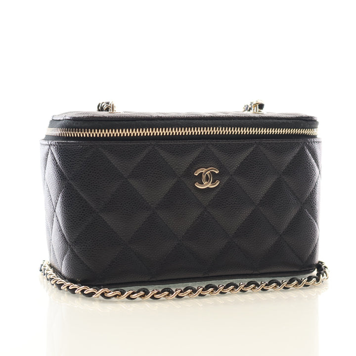 Chanel Small Caviar Classic Vanity Case
