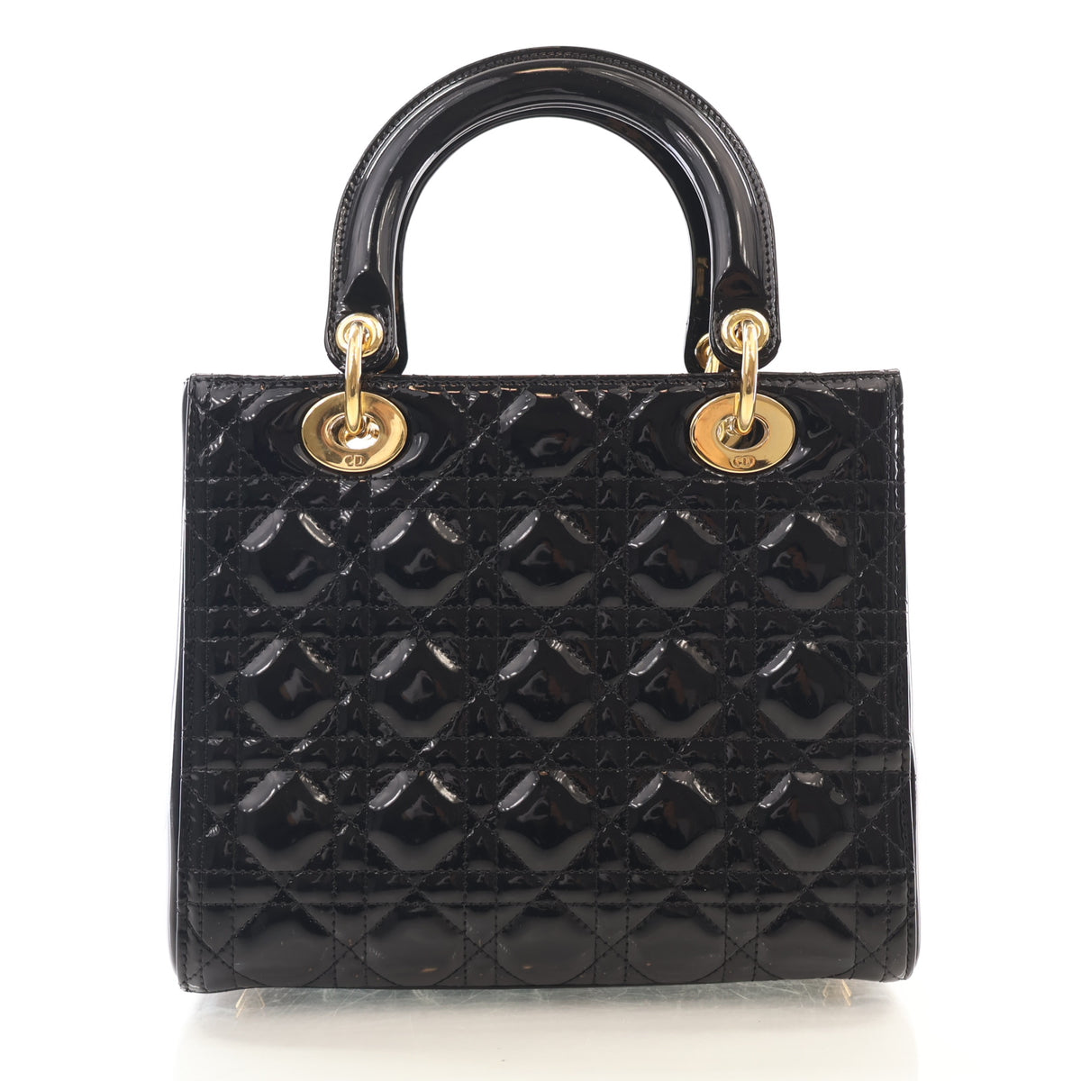 Christian Dior Medium Patent Lady Dior, photo 11 of 14