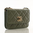 Chanel Mini Lambskin CC Tre...