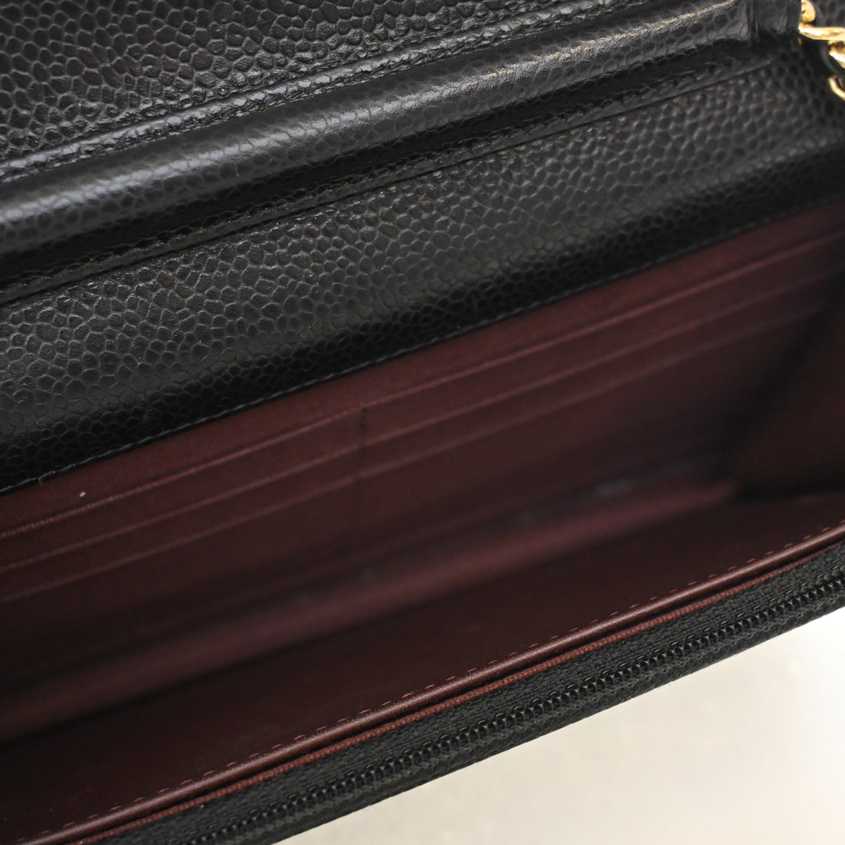Chanel Caviar Classic Wallet On Chain (WOC), photo 12 of 15