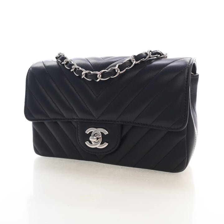 Chanel Mini Lambskin Rectangular Flap Bag